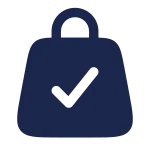 Bag Check SVG Icon